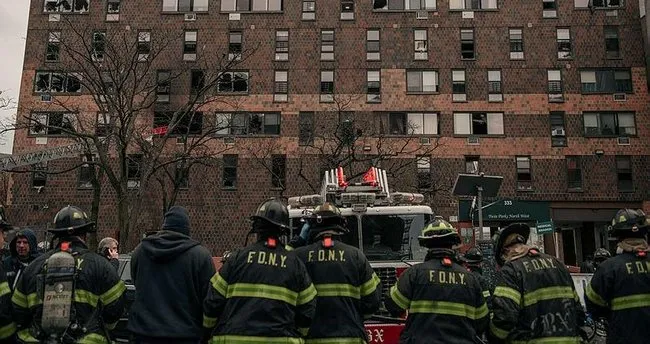 New York'ta yangın faciası! 9’u çocuk 19 kişi hayatını kaybetti