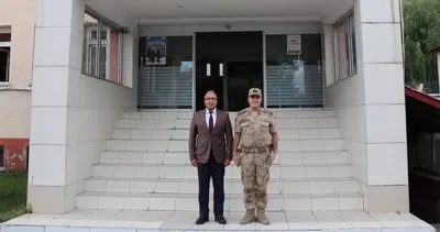 Ağrı İl Jandarma Komutanı Tuğgeneral Kiper’den İl Emniyet Müdürü İpar’a ziyaret #agri
