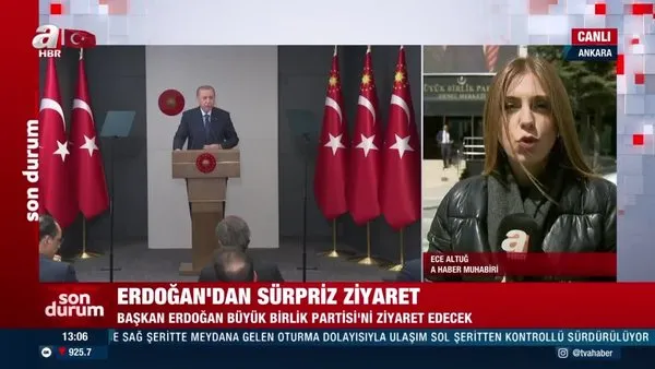 SON DAKİKA! Başkan Erdoğan BBP Genel Başkanı Mustafa Destici ile görüşecek | Video