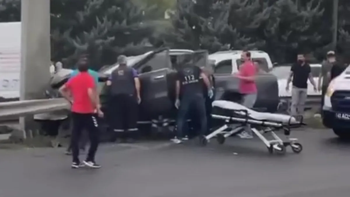 Kontrolden çıkan araç bariyere saplandı: 1 ölü