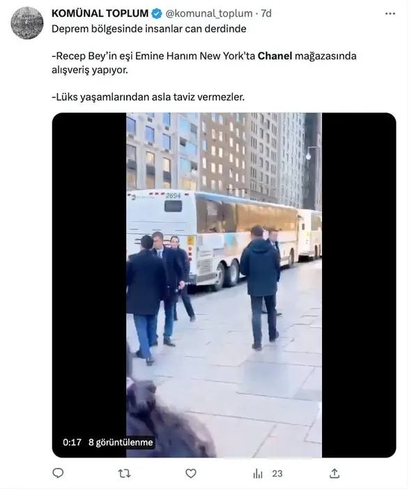 FETÖ’cülerden yeni yalan! Emine Erdoğan'ın Central Park ziyaretini alışveriş gibi gösterdiler