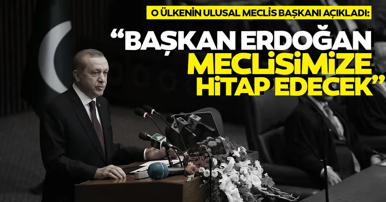 Cumhurbaşkanı Erdoğan, 4. kez Pakistan Parlamentosuna hitap edecek