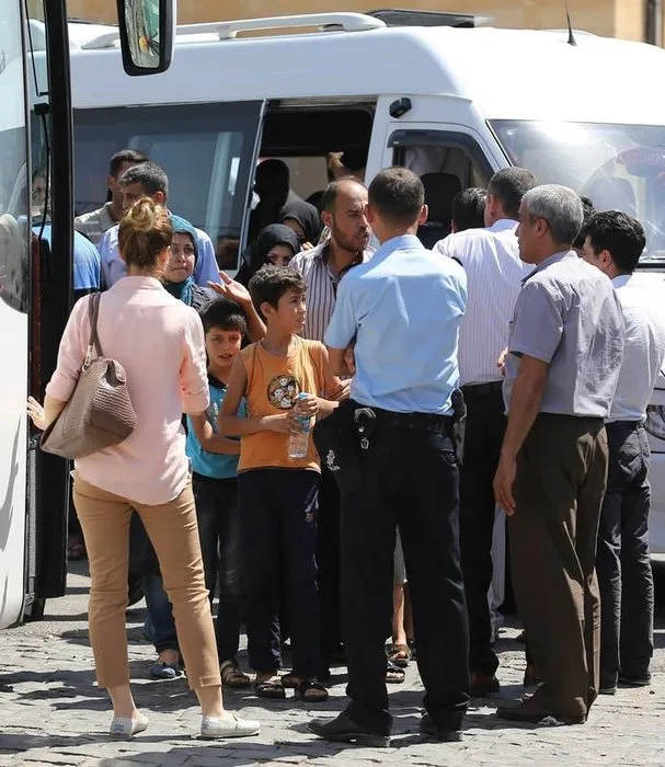 Gaziantep’te ki bazı Suriyeliler Çadır Kente gönderiliyor
