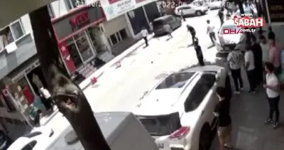 İşçi ve patron kavgası, mahalleyi savaş alanına çevirdi | Video
