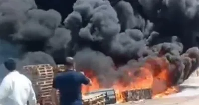 Şanlıurfa’da geri dönüşüm fabrikasında yangın