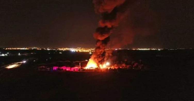 Kırklareli’nde tekstil fabrikasında yangın