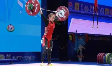Halterde Şaziye Erdoğan, dünya şampiyonu!
