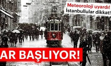 Meteoroloji ve AKOM’dan son dakika hava durumu ve kar yağışı uyarısı! İstanbul’a kar ne zaman yağacak?