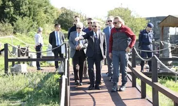 Vali Hacıbektaşoğlu, kazı çalışmalarını yerinde inceledi #zonguldak