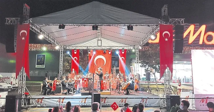 M1 Adana’da senfoni ateşi