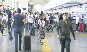 AŞTİ’de dönüş yoğunluğu