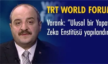 Bakan Varank TRT World Forum 2020’de Müjdeyi Verdi: “Türkiye için gelecek çok parlak”