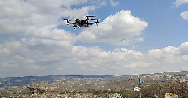 Kapadokya’da dronelar için ‘hava otoyolu’
