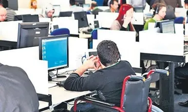 Kamu engelliye iş kapısı oldu