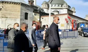 Kültür Bakanı Taksim’de Atlas Sinema Müzesini teftişe çıktı