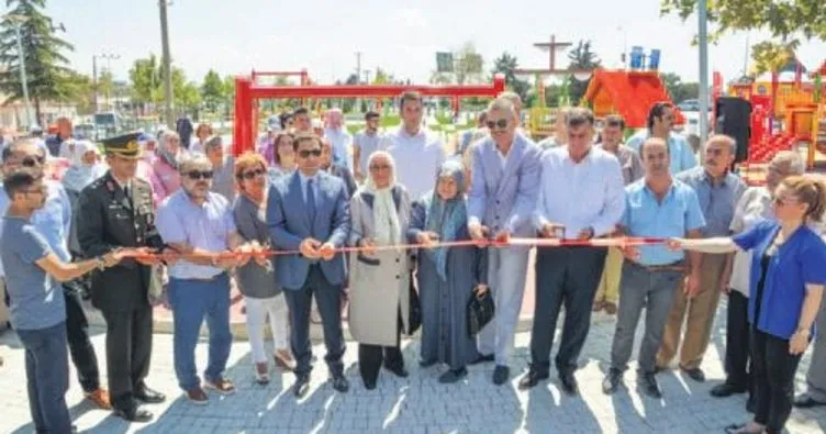 Şehit Pilot Savaş Acarca Parkı açıldı