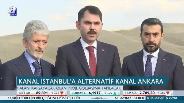 Kanal İstanbul'a alternatif Kanal Ankara!