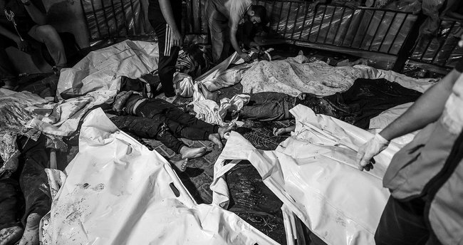 İsrail Gazze'deki hastane katliamını kabul etti! Skandal Terörist üssü vurduk açıklaması
