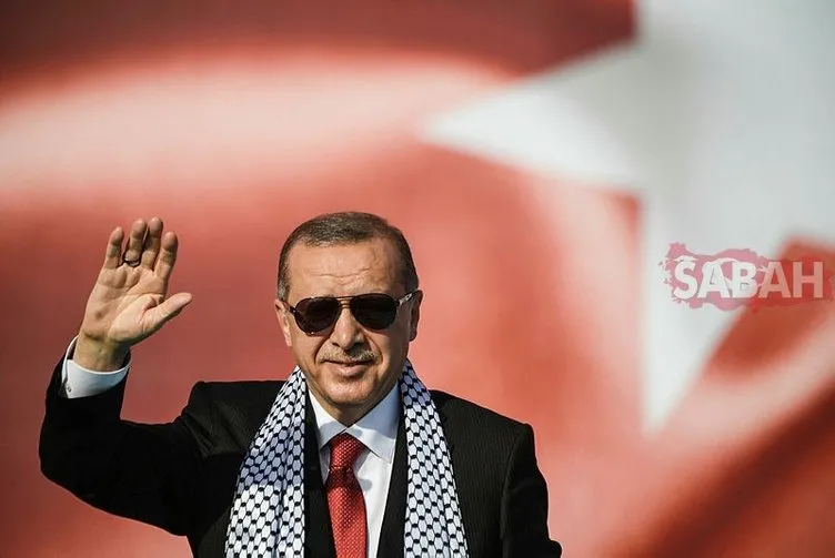 Cumhurbaşkanı Erdoğan önderliğinde Yenikapı'da Kudüs'ün yanında tek ses oldular!