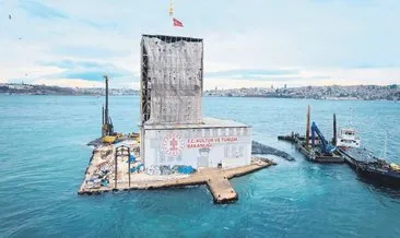 ‘Kız Kulesi’ni yıktılar’ yalanıyla algı mühendisliğine soyunanlara üzücü haber! Restorasyonda sona yaklaşıldı