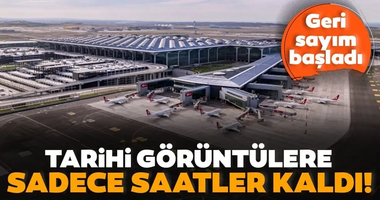 “Bir Zafer Anıtı: İstanbul Havalimanı” belgeseli için saatler kaldı!