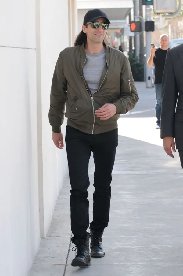 Adrien Brody'i görenler hayrete düştü