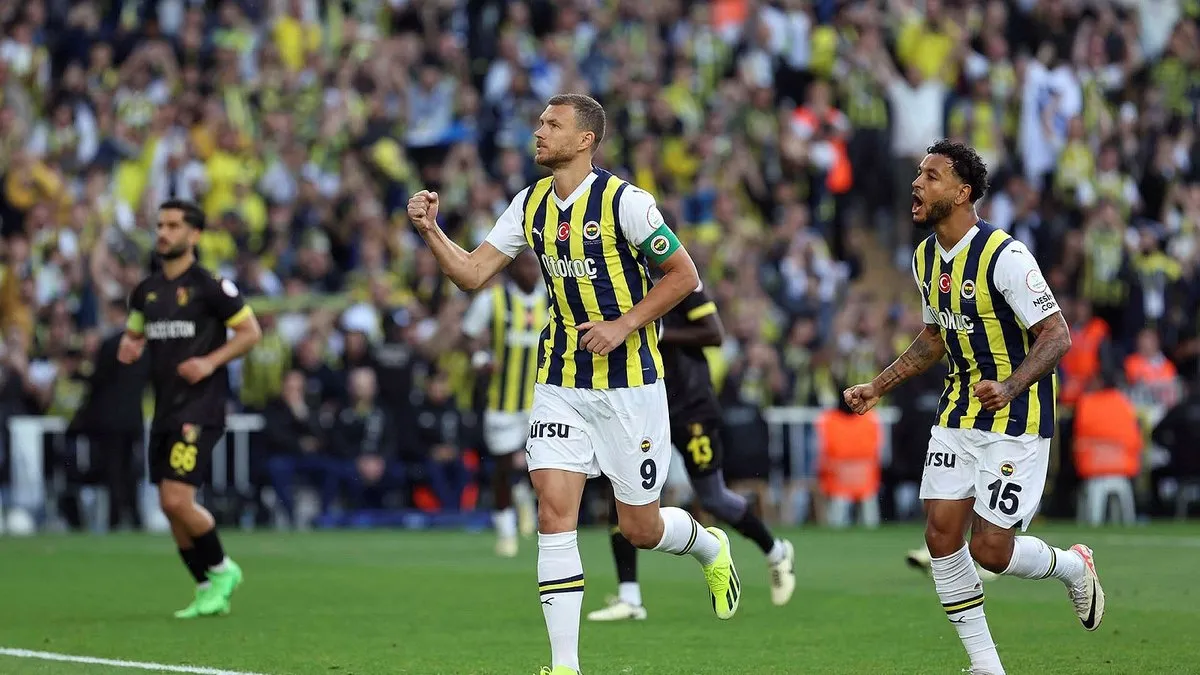 Son dakika Fenerbahçe haberi Edin Dzeko kaçan şampiyonluğu değerlendirdi