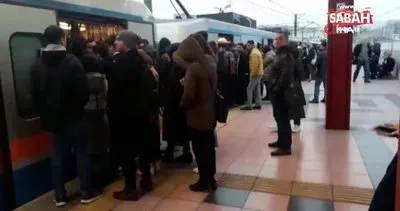 İstanbul’da metro seferlerinde aksama! | Video