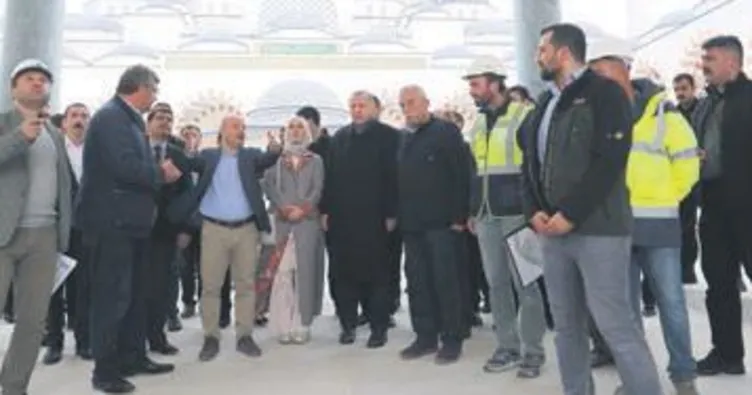 Başkan Erdoğan dev eseri inceledi