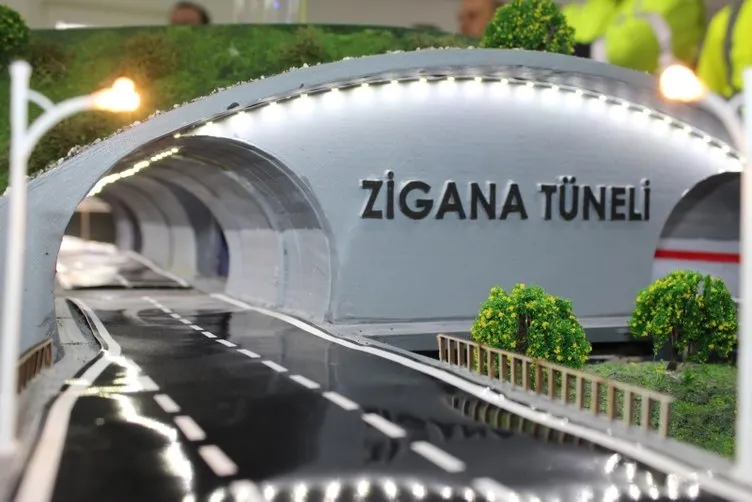Avrupa’nın en uzunu olacak! Zigana Tüneli’nin yüzde 74’ü tamamlandı