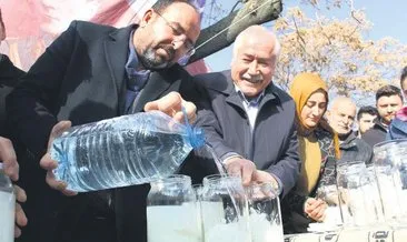 Güdül tereyağ için çalkaladı