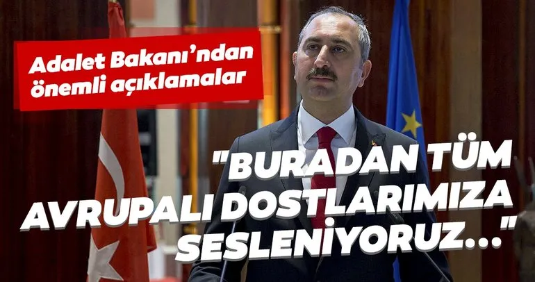Adalet Bakanı Abdulhamit Gül’den Barış Pınarı Harekatı açıklaması