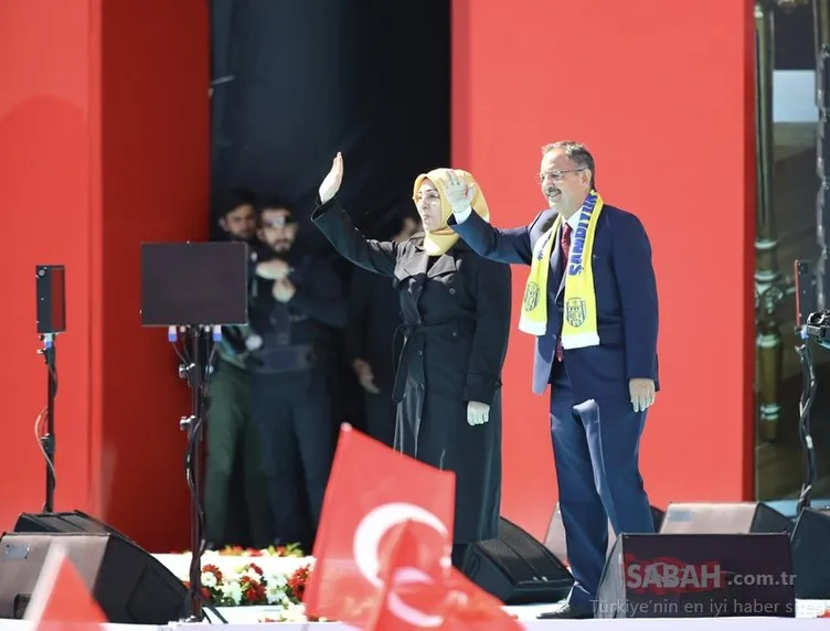 Başkan Erdoğan resmi rakamı açıkladı! Cumhur İttifakı Ankara mitinginde coşkulu kalabalık!