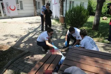 Eşini pompalı tüfekle öldüren sanığın davası başladı