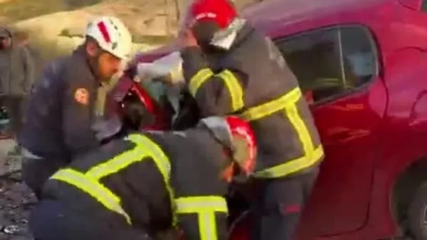 Şanlıurfa’da trafik kazası: 1 ölü, 2 yaralı | VİDEOHABER