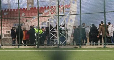 Erzincan’da Amatör küme maçında yaşanan arbede sonrası 5 gözaltı