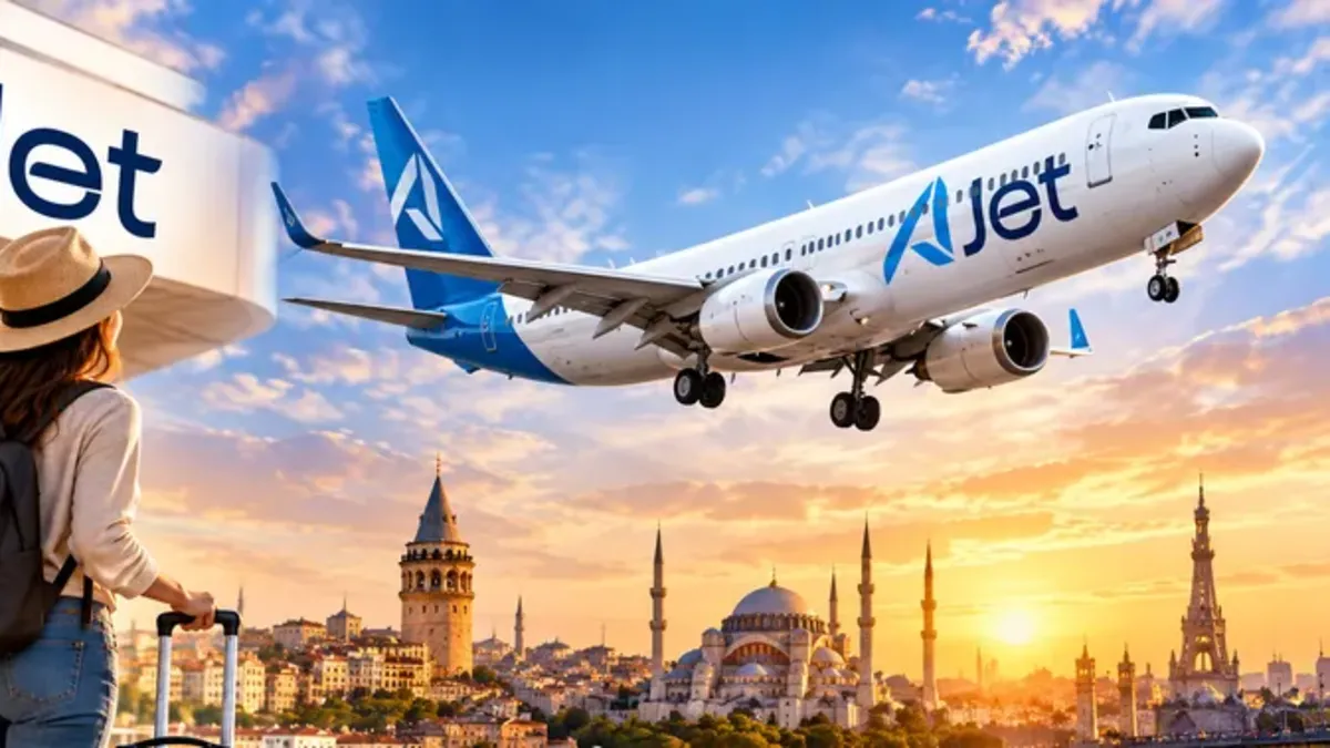 AJet yaz döneminde 11 milyona yakın yolcu taşıdı