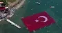 Sapanca Gölü’nde görsel şölen: 100 dalgıç 1923 metrekarelik Türk bayrağı açtı | Video