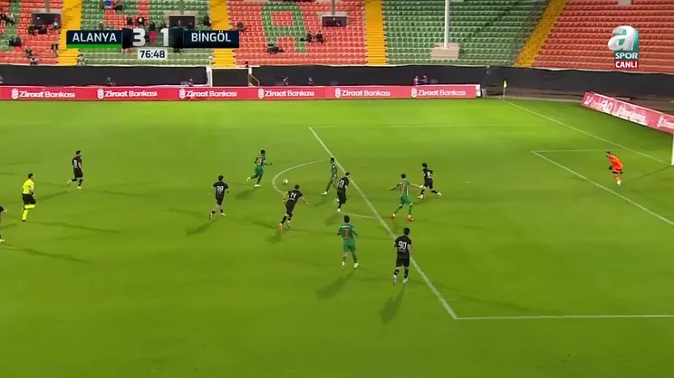 GOL İZLE | Alanyaspor 3–1 12 Bingölspor