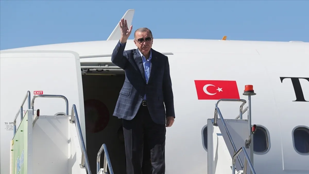Başkan Erdoğan, Kazakistan’daki temaslarının ardından yurda döndü!