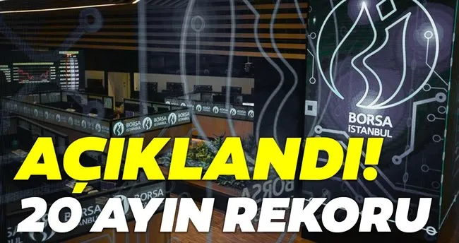 Son Dakika Borsa Istanbul Dan 20 Ayin Rekoru Haberler Haberleri