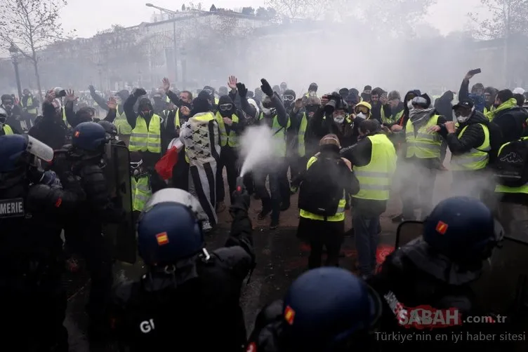 Avrupa çatırdıyor! Fransa'da başlayan eylemler Belçika'ya sıçradı...