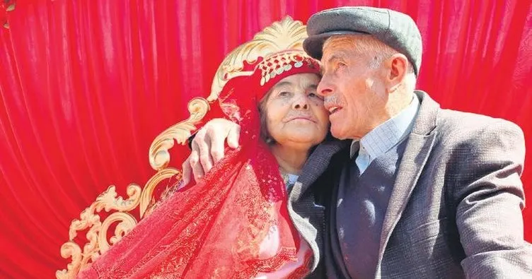Ömürlük hayaline 69 yaşında kavuştu