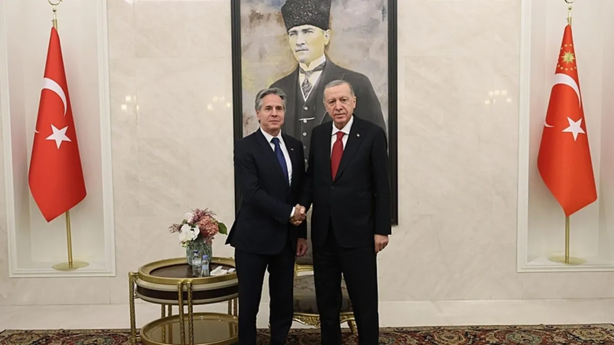 ABD Dışişleri'nden Başkan Erdoğan'ın Blinken'ı kabulüne ilişkin açıklama: Suriye konusu ele alındı