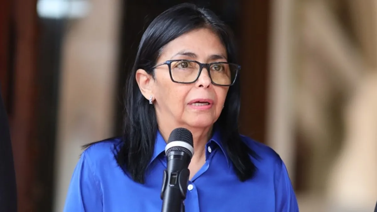 Venezuela Geçici Devlet Başkanı Rodriguez: “Petrol yatırımlarının 1,4 milyar dolara ulaşmasını bekliyoruz” Venezuela Geçici Devlet Başkanı Rodriguez: “Petrol yatırımlarının 1,4 milyar dolara ulaşmasını bekliyoruz”