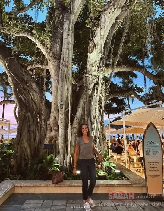 Aşk güzelliğine güzellik kattı Arzum Onan sevgilisi Orkan Özkan’a Hawaii’de böyle poz verdi!