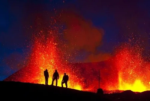 İzlanda’da volkan turizmi