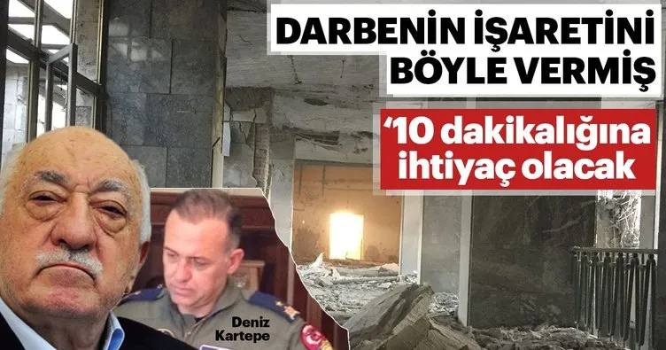 Darbenin işaretini böyle vermiş