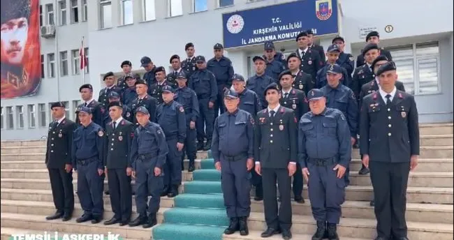 Kırşehir’de engelli gençlerin askerlik heyecanı