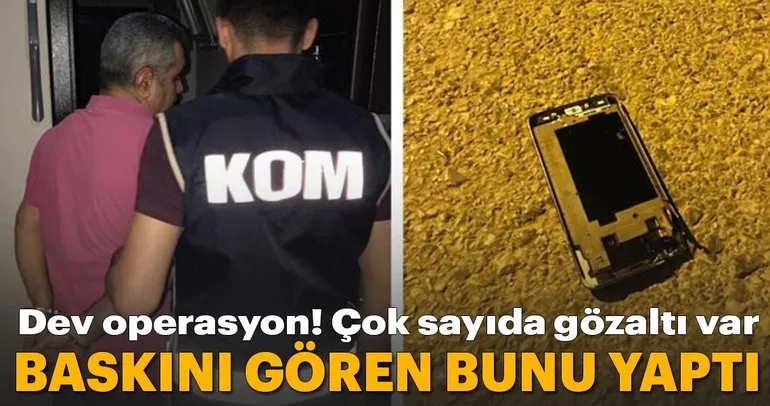 Son dakika: İzmir’de FETÖ operasyonu: 72 gözaltı